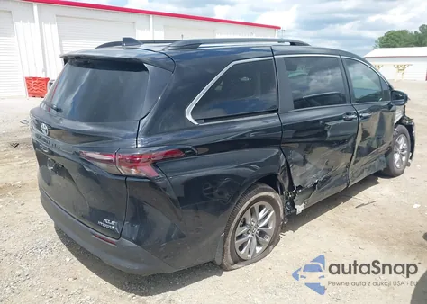 2024 Toyota Sienna Xle из США, поврежденный, VIN 5TDYRKEC1RS220734